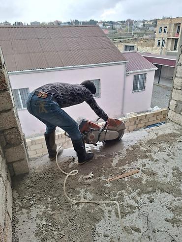Beton işləri: Beton kəsimi və deşmə xidməti - Dəqiq və səliqəli beton kəsimi — 8