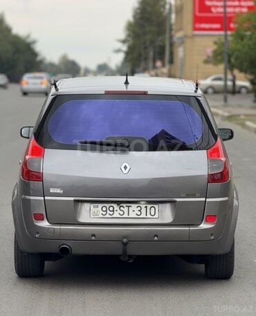 Renault: Renault Scenic (II) – kompakt miniven - Kuzov: 5 qapılı, boz rəng - — 10