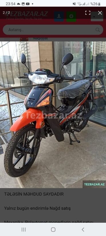 Moto-kuryerlər: Moto-kuryer tələb olunur, Həftəlik ödəniş, 1 ildən az təcrübə