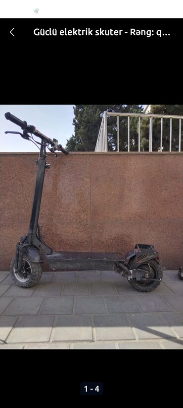 гироскутер цена в баку: Güclü elektrik skuter – rəng: qara Xüsusiyyətlər: - Şəhər və yüngül
