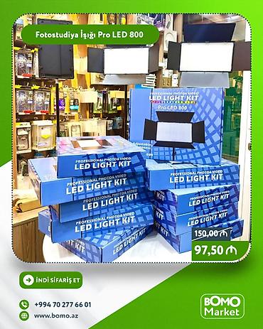 🔥 Fotostudiya İşığı Pro LED 800 Peşəkar Foto Video ✅ Marka: No Brand