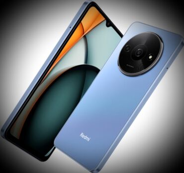 телефон fly cirrus 2: Redmi A3, 128 GB, rəng - Göy, Barmaq izi, İki sim kartlı, Face ID