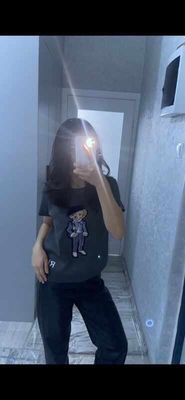 женская рубашка поло: Футболка, Polo Ralph Lauren, Трикотаж, Жаңы, Стандарт