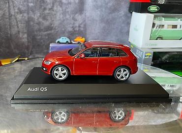Avtomobil modelləri: Коллекционная модель AUDI Q5 MJ facelift volcano red 2013 Dealer — 12