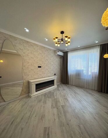 105 серия квартира бишкек мкр джал: 3 комнаты, 100 м², Элитка, 3 этаж, Евроремонт