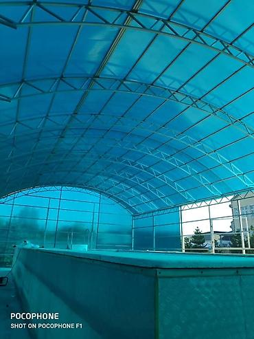 Распашные ворота: Металлические ворота с декоративными панелями .Ферма и навесом любой — 26