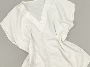 eleganckie białe bluzki koszulowe: Shein, Women's blouse, size M