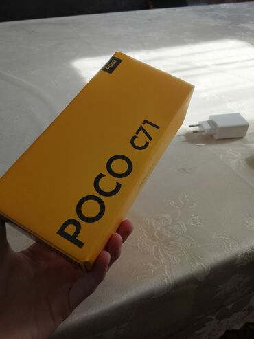оперативная память v color: Poco C61, Жаңы, 128 ГБ, түсү - Кара, Бөлүп төлөө менен, 1 SIM