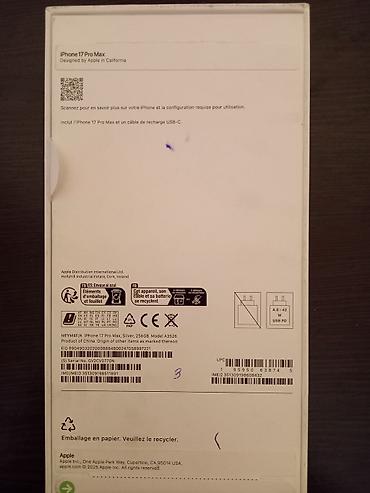 iphone 20 pro max: IPhone 17 Pro Max, 256 GB, Gümüşü — 2