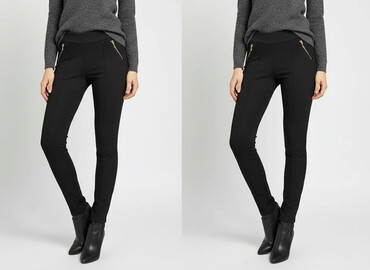 legginsy push up z wysokim stanem: Amisu, Leggings Elegant for women, size S (EU 36)