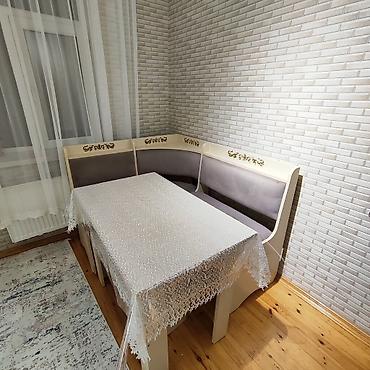reception masa: Mətbəx üçün künc divan dəsti Mətbəx üçün künc divan, stol və 2 ədəd — 1