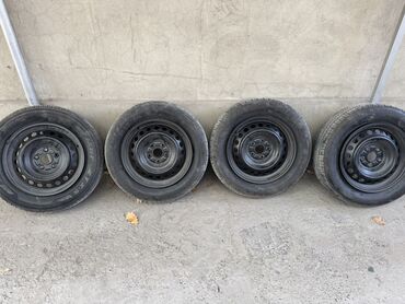 corolla runx: Дөңгөлөктөр монтажда 205 / 65 / R 16, Жай, Колдонулган, Комплект, Жеңил унаалар, Темир, тешиктери - 5