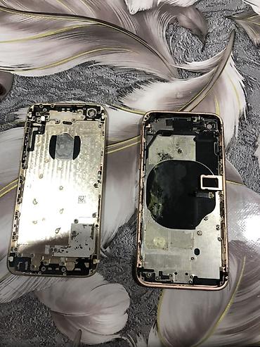 iphone arxa şüşə: Məhsul: iPhone korpusları və hissələri dəsti Təsvir: - Şəkillərdə iki — 2