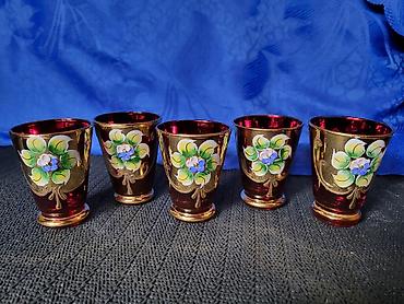 arkopal cinije: Casice Bohemija rucni rad 1950 do 1970 god.za zestoko pice. Casice — 7