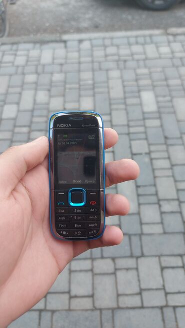 nokia n97 mini: Nokia 5530 Xpressmusic, < 2 GB Memory Capacity, rəng - Göy, Düyməli