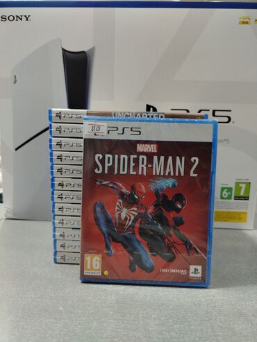 ps diskləri: Playstation 5 üçün marvel spider-man 2 oyun diski, tam yeni, original