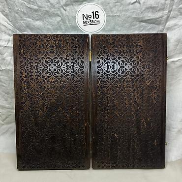 Нарды: Нарды новые. Лазерная гравировка №15- 50х55см. Покрытие - нитролак — 9