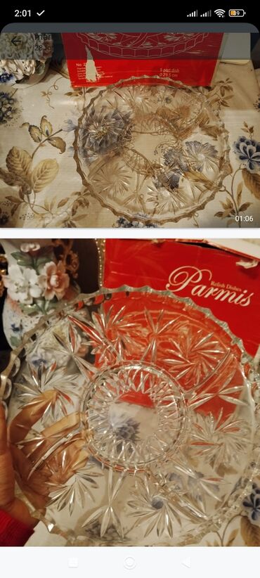 Kürklər: Məhsul: Çex istehsalı Bohemia porselen “Original Cobalt” — 4