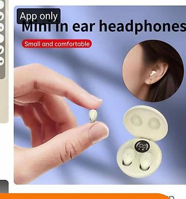 airpods бишкек бу: Mini in-ear qulaqlıq - Ultra-kompakt dizayn: qulaqda demək olar — 1