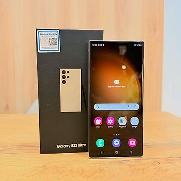 iphone 15 128 gb: Samsung Galaxy S23 Ultra, rəng - Bej, Zəmanət — 2