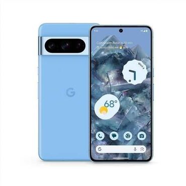 Google: Google Pixel 8 Pro, Б/у, 128 ГБ, цвет - Голубой, 1 SIM, eSIM