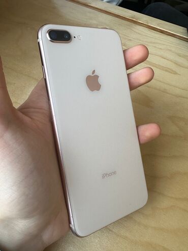 Apple iPhone: IPhone 8 Plus, 64 ГБ, Золотой, Отпечаток пальца, Беспроводная зарядка