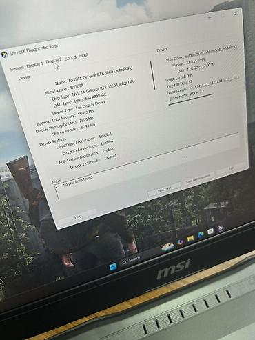 ses yaz: İşlənmiş MSI, 15.6 ", Intel Core i7, 1 TB, Ödənişli çatdırılma — 6