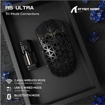 компьбтер: ATTACK SHARK R5 Ultra — флагманская сверхлёгкая игровая мышь для — 2