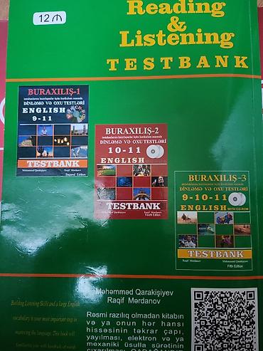 multimeter tester: İngilis dili M.Qarakişiyev Test bankı. Buraxılış-3 — 2
