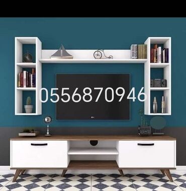 TV altlığı: Yeni, Düz TV altlığı, Polkalı, Laminat, Azərbaycan — 23