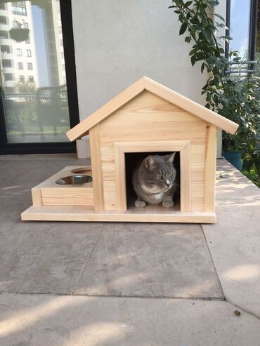 животные для дома: Домик для кошек на заказ