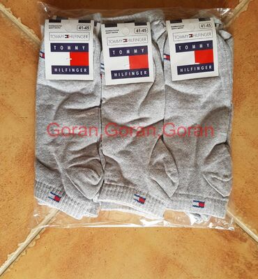 Čarape i donji veš: Muške pamučne čarape. Tommy hilfinger 3/4 muške pamučne čarape — 19