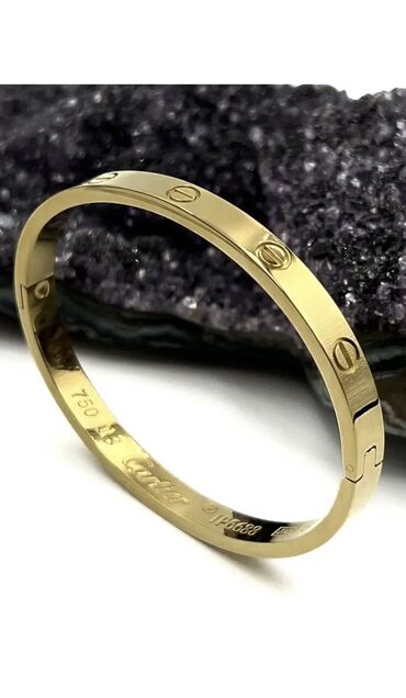 Кольца: Браслет и кольцо под Cartier Новый Нержавеющая гиппоаллергегная