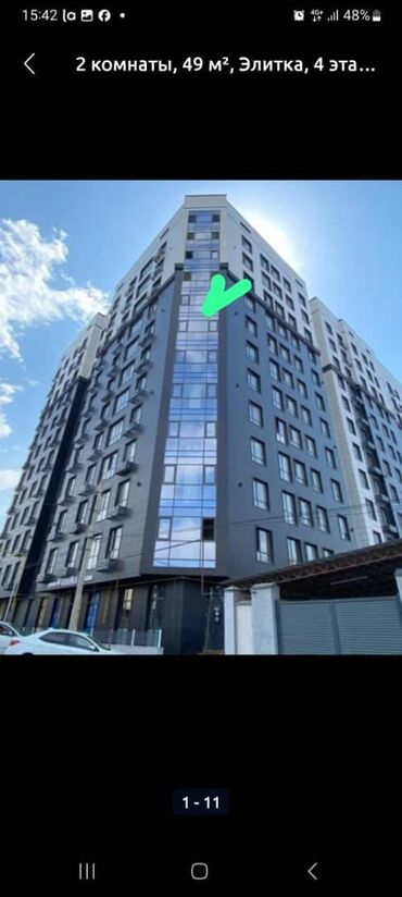 красивые дома: 2 комнаты, 62 м², Элитка, 9 этаж, Евроремонт