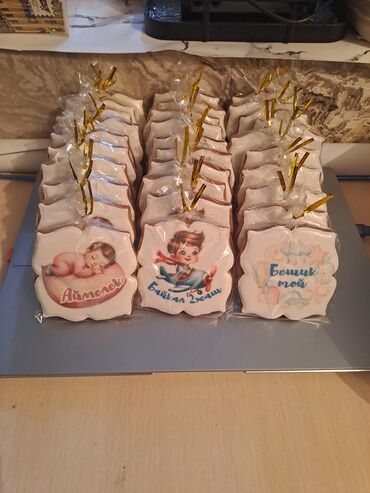 Кондитерские изделия, сладости: Имбирные пряники (печенье) на выпускной, тушоо той, уйлену той, кыз — 11