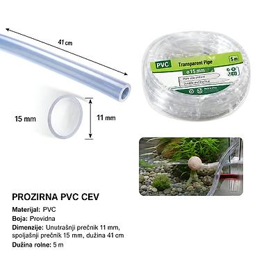 KMT 5/16 providna cev 2904637 Opis: Fleksibilno providno plastično