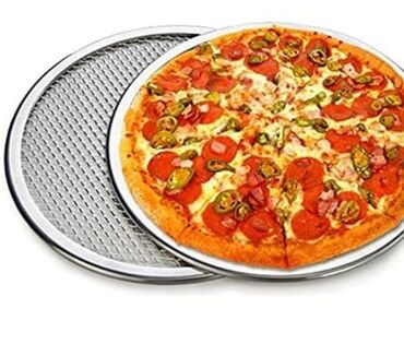 setka çəpər: Pizza bişirmek üçün setka