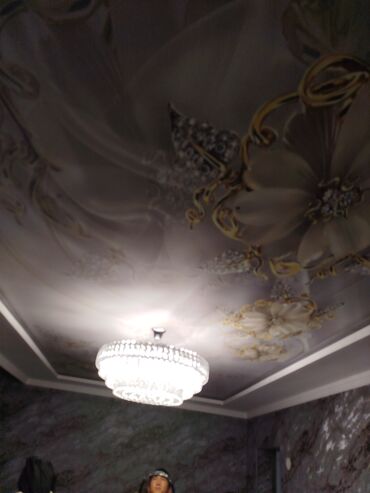 Натяжной потолок: Натяжной потолок Глянцевое, Матовое, 3D потолки Гарантия, Бесплатная консультация, Бесплатный замер — 16