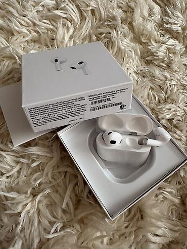 airpods 3: Apple AirPods (3-cü nəsil) – orijinal qablaşdırmada, şarj qutusu və — 2