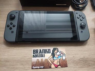 Nintendo Switch: 🎮 Nintendo Switch 32GB + 400GB microSD ✨ Stanje kao novo (praktično — 2