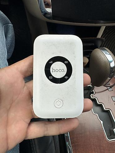 vifi kodu dəyişmək: Hoco daşına bilən Wi‑Fi modem/router - Model: Hoco W1 (üzərində — 3