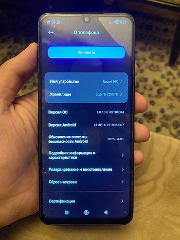 redmi 3 s: Redmi 14C, 256 GB, rəng - Qara — 10