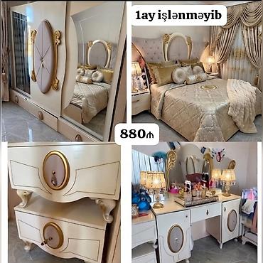 купить мебель бу: *880₼ 1ay işlənməyib YATAQ mebeli :-TƏCİLİ SATILIR*‼️ Demək olar — 1