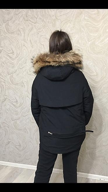 женский куртки: Женская зимняя куртка цвет черный. Новая. 🟢Размеры L, XL,XXL(44-46-48) — 2