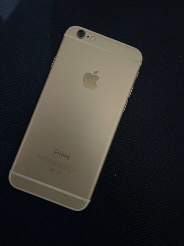 Apple iPhone: IPhone 6, Б/у, 16 ГБ, Desert Titanium, Чехол, Кабель, 100 %