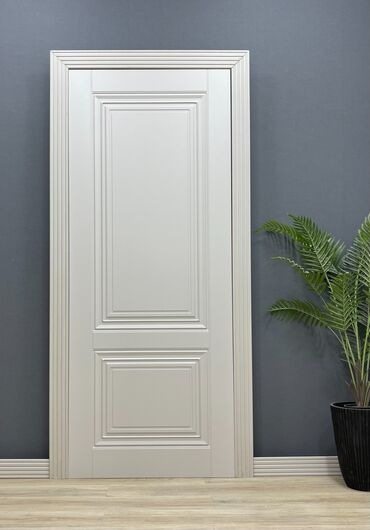 Otaq qapıları: Yataq otağı üçün Yeni Otaq qapısı 90x205 sm Çərçivə ilə, Zəmanətli, Ödənişli quraşdırma, Pulsuz çatdırılma — 12