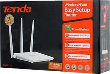 Modemi, ruteri i mrežni uređaji: Tenda Wireless N300 Easy Setup ruter - Bežični ruter N300 klase (do — 1