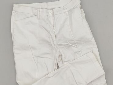Chino, Material trousers for women, size S (EU 36)