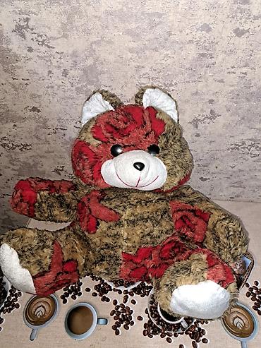 букет из мягких игрушек: Yupyumwaq tuklu yeke oyuncaq ayi. yenidir. hec bir deffekti yoxdur — 3
