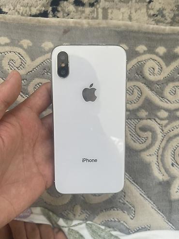 айфон х запчасти: IPhone X, Б/у, Белый, 70 % — 2